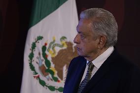 Mexoco’s President Lopez Obrador  News Conference