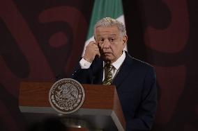 Mexoco’s President Lopez Obrador  News Conference