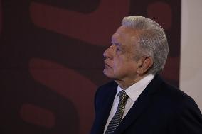 Mexoco’s President Lopez Obrador  News Conference