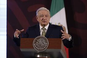 Mexoco’s President Lopez Obrador  News Conference