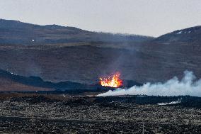 Second Volcanic Eruption Hits Iceland In Less Than A Month