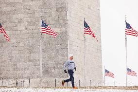 U.S.-WASHINGTON, D.C.-SNOWFALL