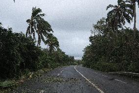 After the passage of cyclone Belal - La Reunion