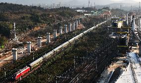 Nanchang-Jiujiang High-speed Railway Construction