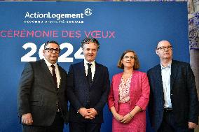 Participation In Action Logement Ceremony - Paris