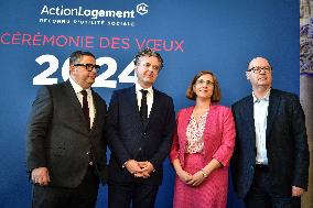 Participation In Action Logement Ceremony - Paris