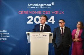 Participation In Action Logement Ceremony - Paris