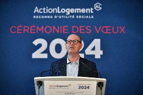Participation In Action Logement Ceremony - Paris