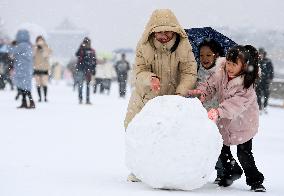 CHINA-SHAANXI-XI'AN-SNOW (CN)