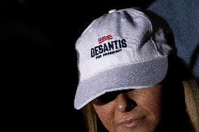 Republican presidential candidate Ron DeSantis