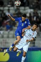 (SP)QATAR-DOHA-FOOTBALL-AFC ASIAN CUP-GROUP F-THA VS KGZ