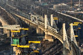 Nanchang-Jiujiang High-speed Railway Construction