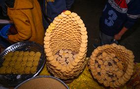 Indian Dessert - Date Palm Jaggery Sweet - Khejur Gurer Sondesh