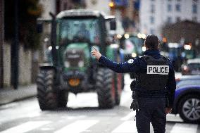 Farmers Protest In Toulouse