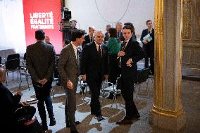 Emmanuel Macron press conference - Paris