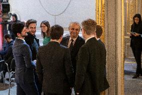 Emmanuel Macron press conference - Paris