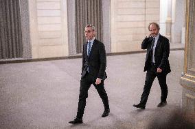 Emmanuel Macron press conference - Paris