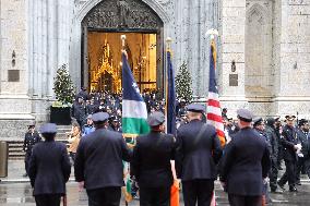 NYPD Chief Joseph Esposito Funeral - NYC