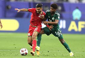 (SP)QATAR-DOHA-FOOTBALL-AFC ASIAN CUP-GROUP F-KSA VS OMA