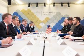 Zelensky Attends World Economic Forum - Davos