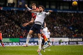 Bolton Wanderers v Luton Town - Emirates FA Cup Third Round Replay