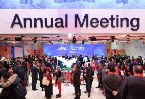 SWITZERLAND-DAVOS-WORLD ECONOMIC FORUM 2024-CHINESE SPRING FESTIVAL