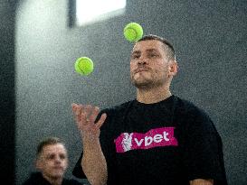 Open training of Denys Berinchyk held in Kyiv