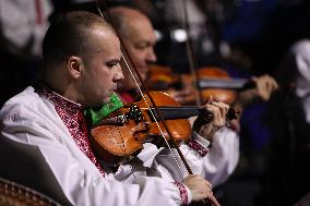 Hryhorii Veriovka Folk Choir gives concert in support of AFU in Ivano-Frankivsk