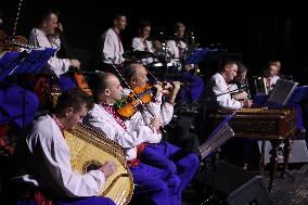 Hryhorii Veriovka Folk Choir gives concert in support of AFU in Ivano-Frankivsk