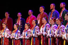 Hryhorii Veriovka Folk Choir gives concert in support of AFU in Ivano-Frankivsk