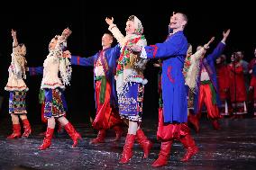 Hryhorii Veriovka Folk Choir gives concert in support of AFU in Ivano-Frankivsk