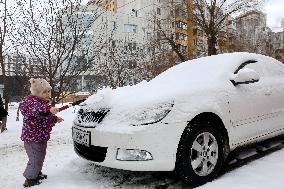 Winter in Vyshneve