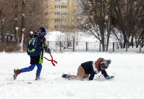 Winter in Vyshneve