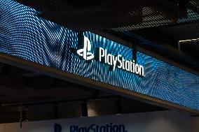 A SONY PlayStationPS Game Console Store in Shanghai