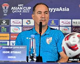 AFC Asian Cup Qatar 2023 Press Conference India And Uzbekistan