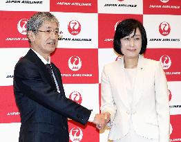 JAL taps Tottori as 1st female president