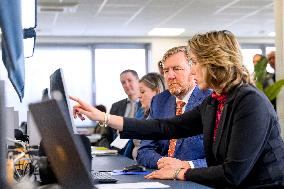 Dutch King Visits Organization Of Bailiffs - The Hague