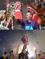 (EnchantingGuangxi)CHINA-GUANGXI-BINYANG-FIRECRACKER DRAGON FESTIVAL-CRAFTSMAN (CN)