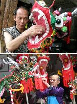 (EnchantingGuangxi)CHINA-GUANGXI-BINYANG-FIRECRACKER DRAGON FESTIVAL-CRAFTSMAN (CN)