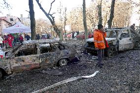 Russians attack Odesa with drones at night