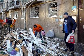 Russians attack Odesa with drones at night