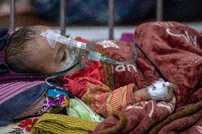 Children Suffer From Pneumonia In Bangladesh