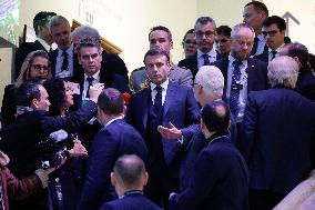 Macron At World Economic Forum - Davos