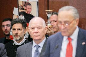 Senate Press Conference On Hamas Hostages