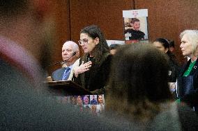 Senate Press Conference On Hamas Hostages