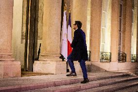 French Government At Elysée Palace