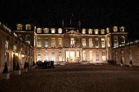 French Government At Elysée Palace