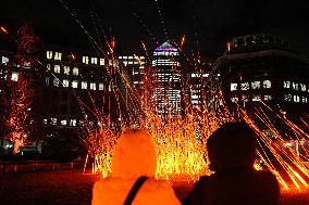 Canary Wharf Winter Lights Festival 2024