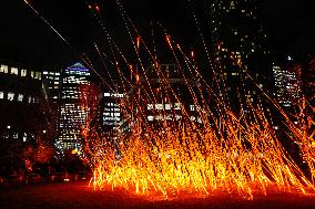 Canary Wharf Winter Lights Festival 2024