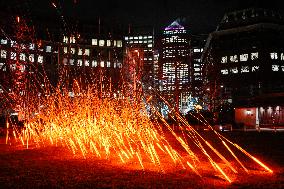 Canary Wharf Winter Lights Festival 2024